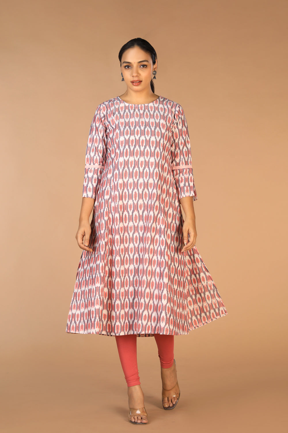 Cotton Pochampally Ikat kurti