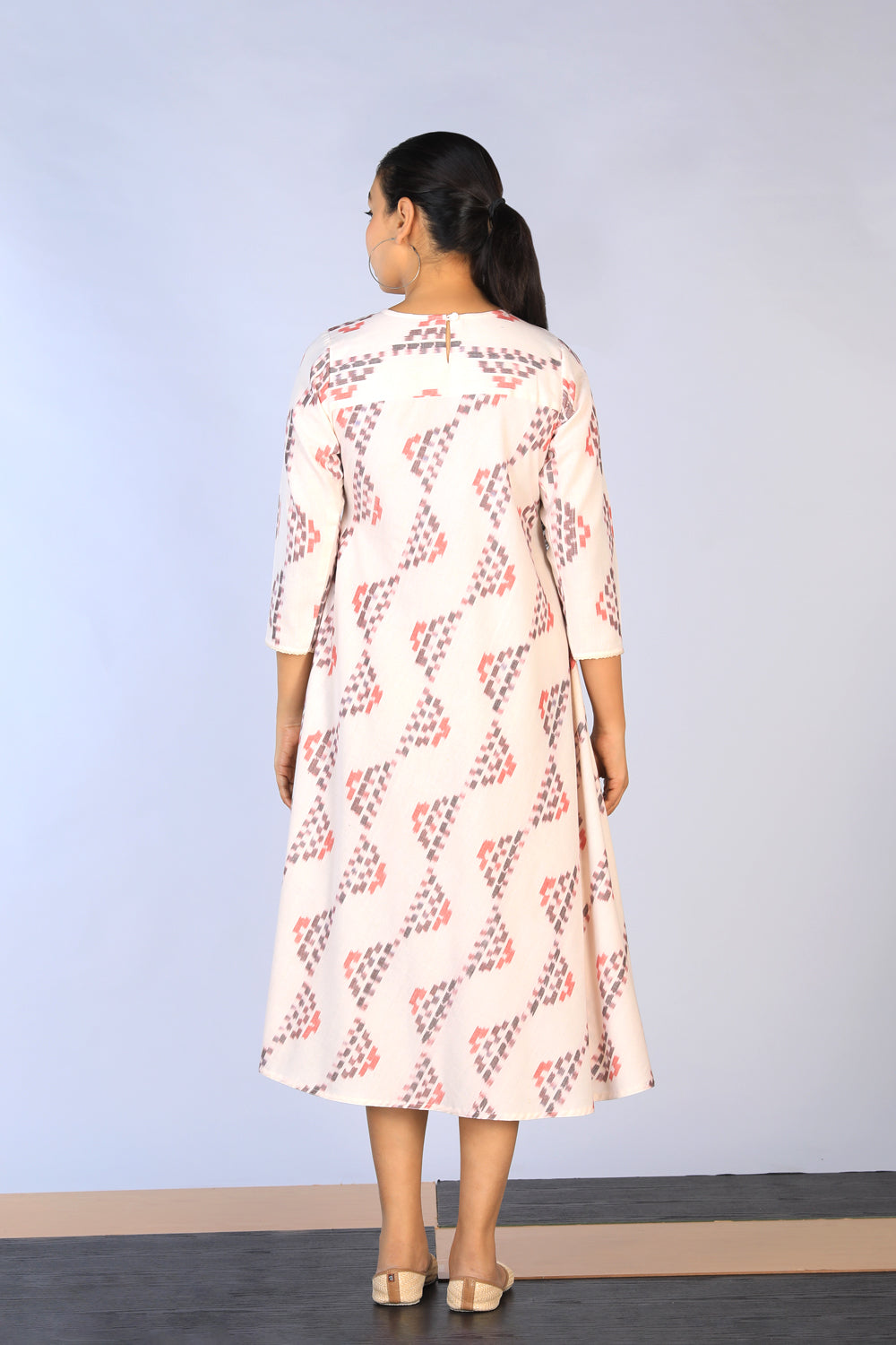 Cotton Pochampally Ikat Dress