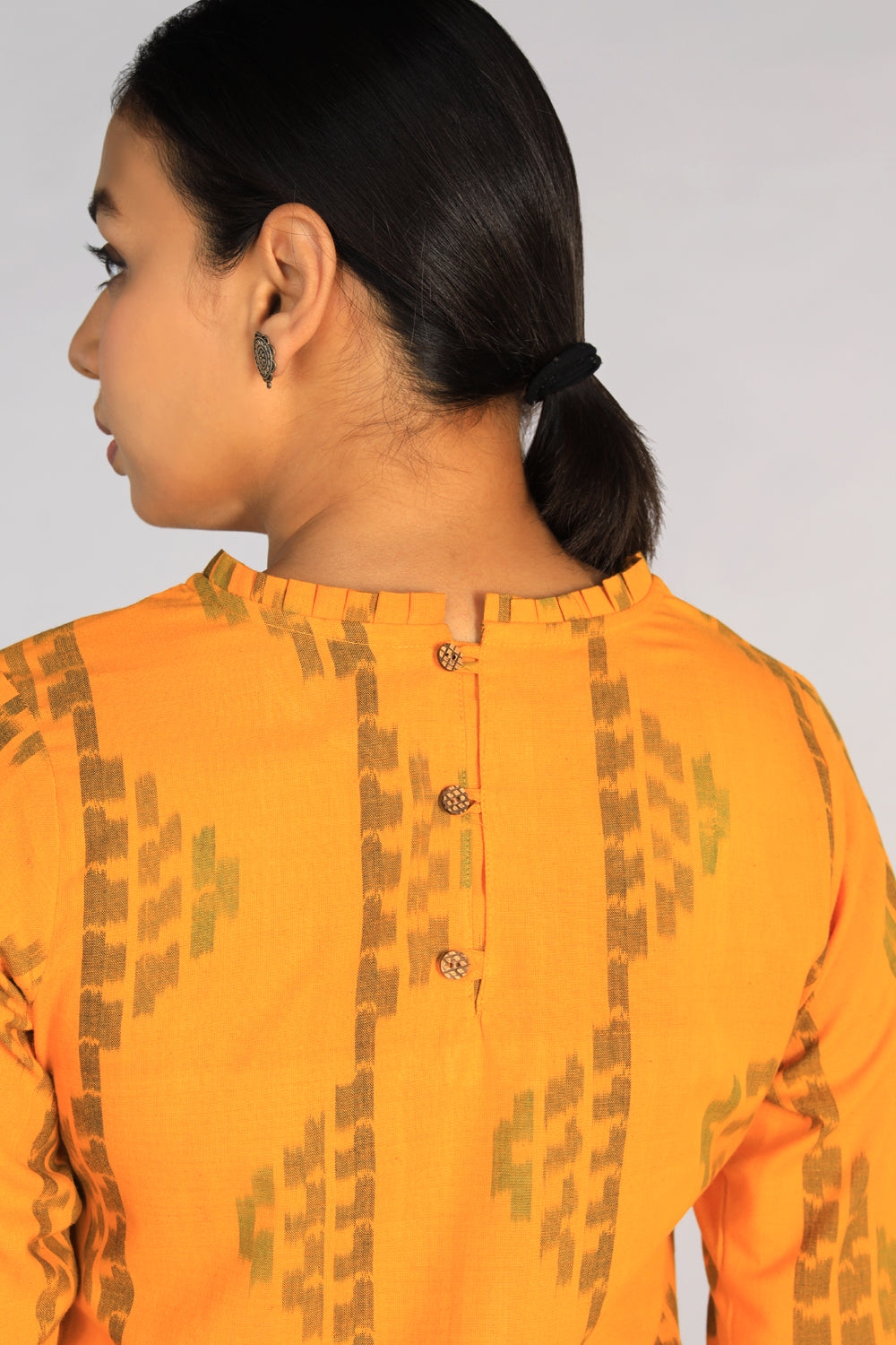 Cotton Pochampally Ikat kurti