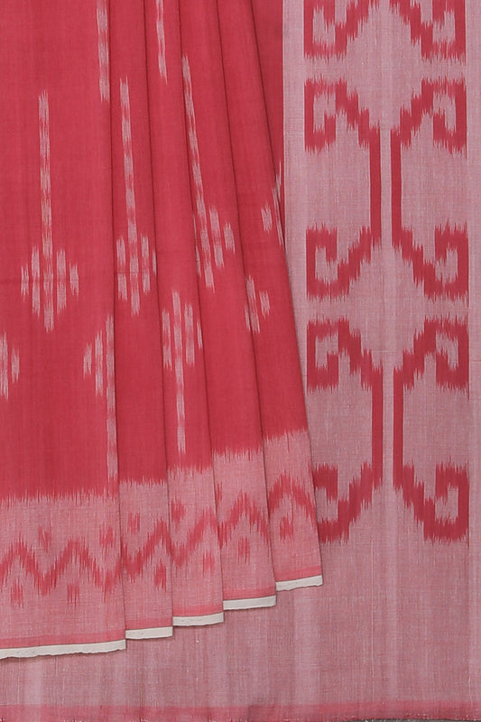 Pochampally Cotton Ikat saree