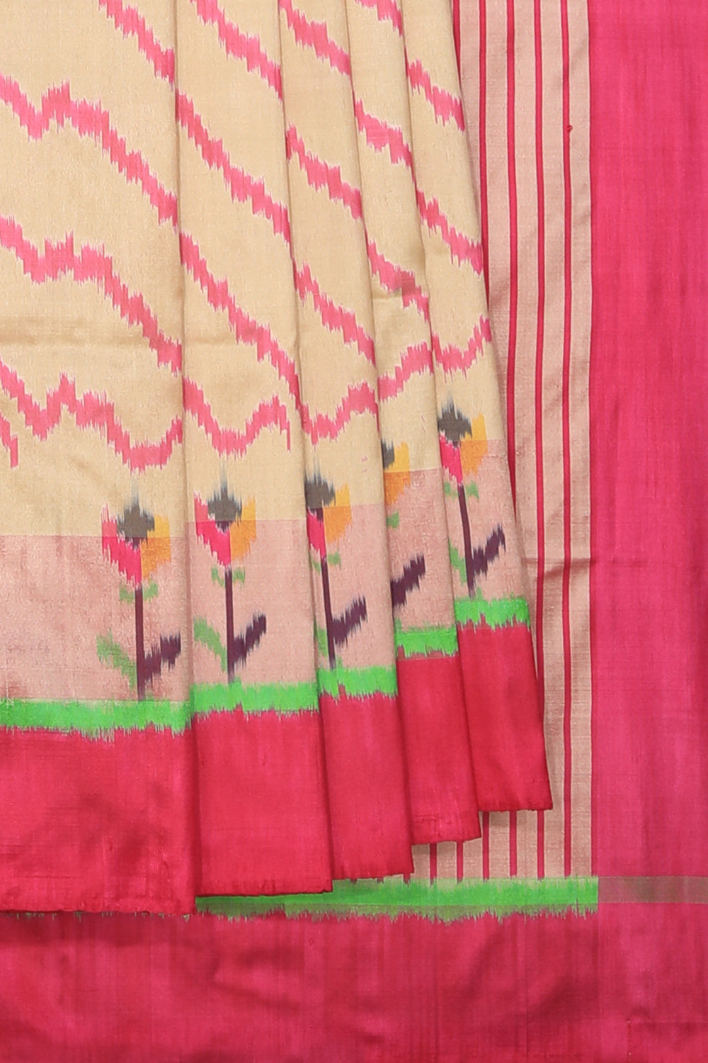 Pochampally Silk Ikat saree