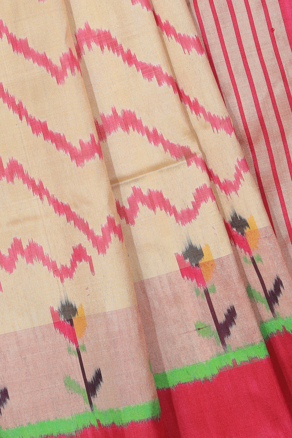 Pochampally Silk Ikat saree