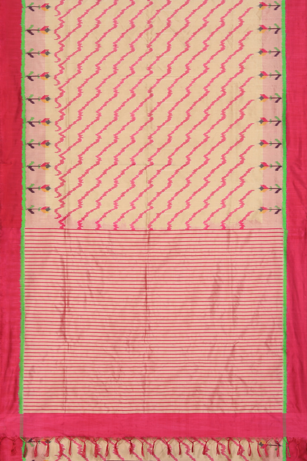 Pochampally Silk Ikat saree