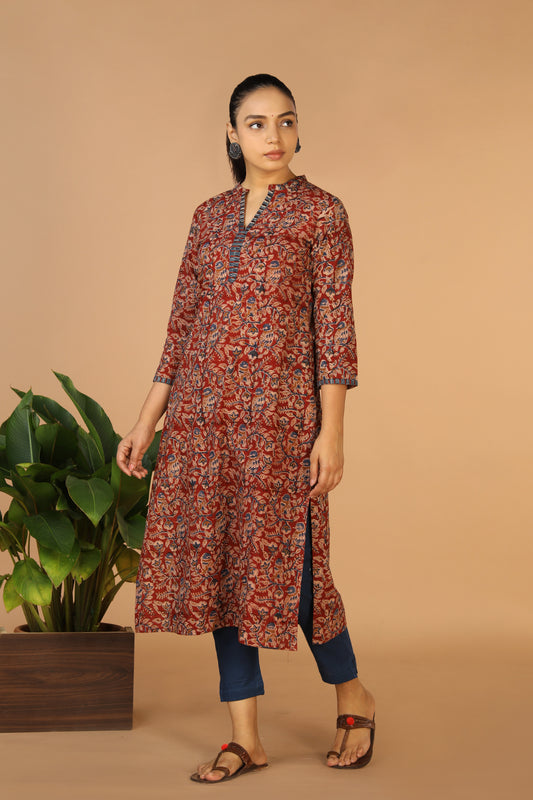 Kalamkari Handblock printed kurta