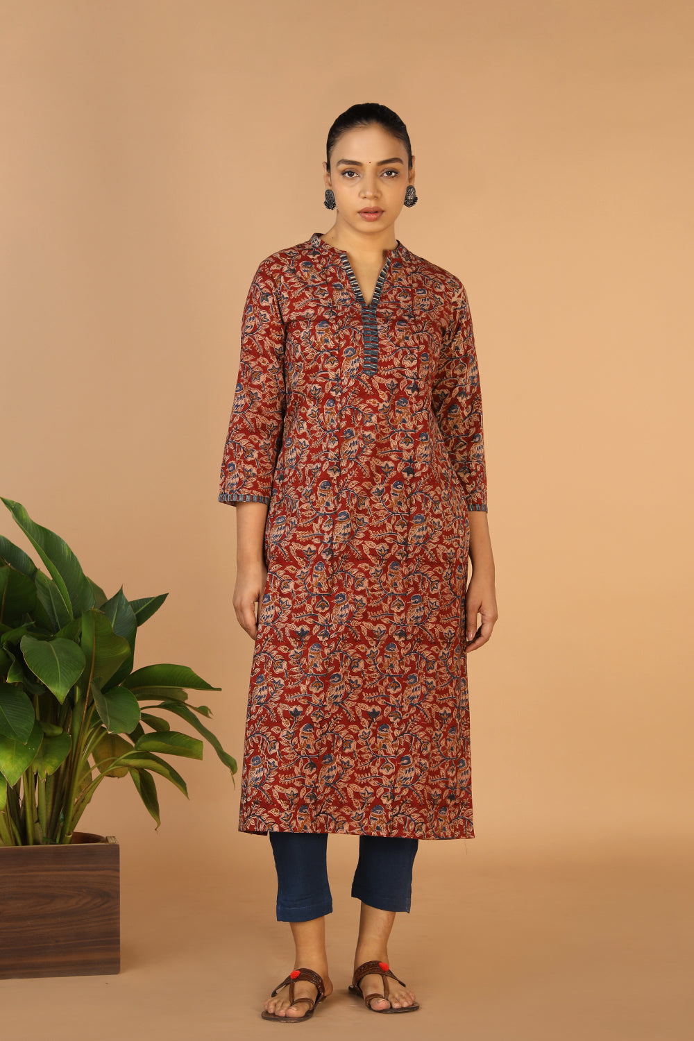 Kalamkari Handblock printed kurta