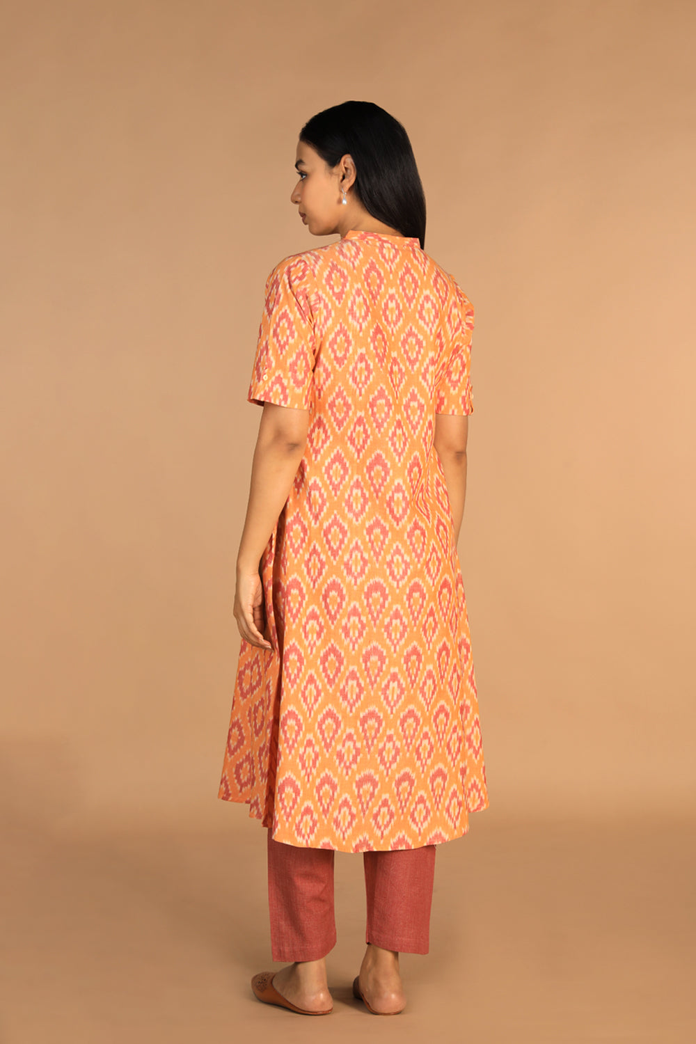 Cotton Ikat kurti