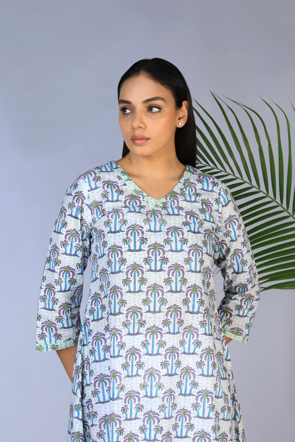 Handblock printed Kurti