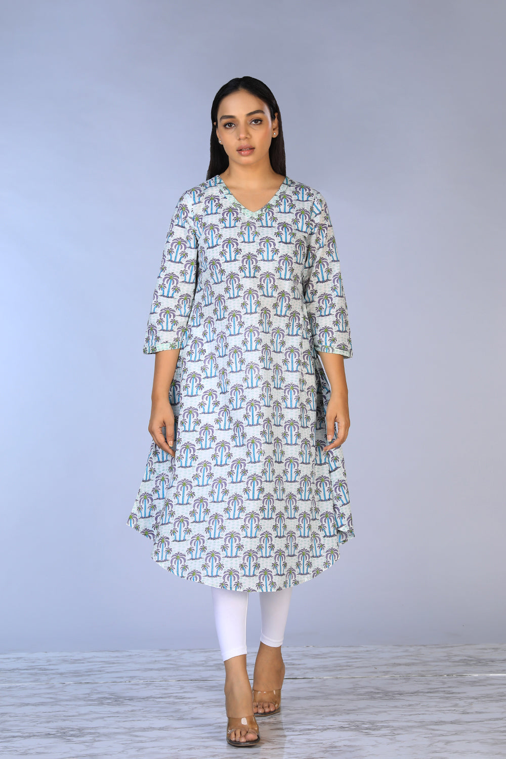 Handblock printed Kurti